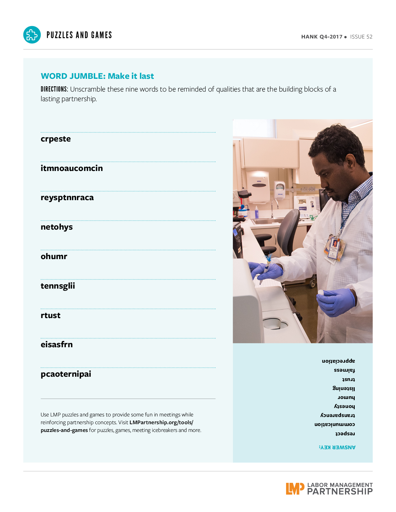 word jumble worksheet